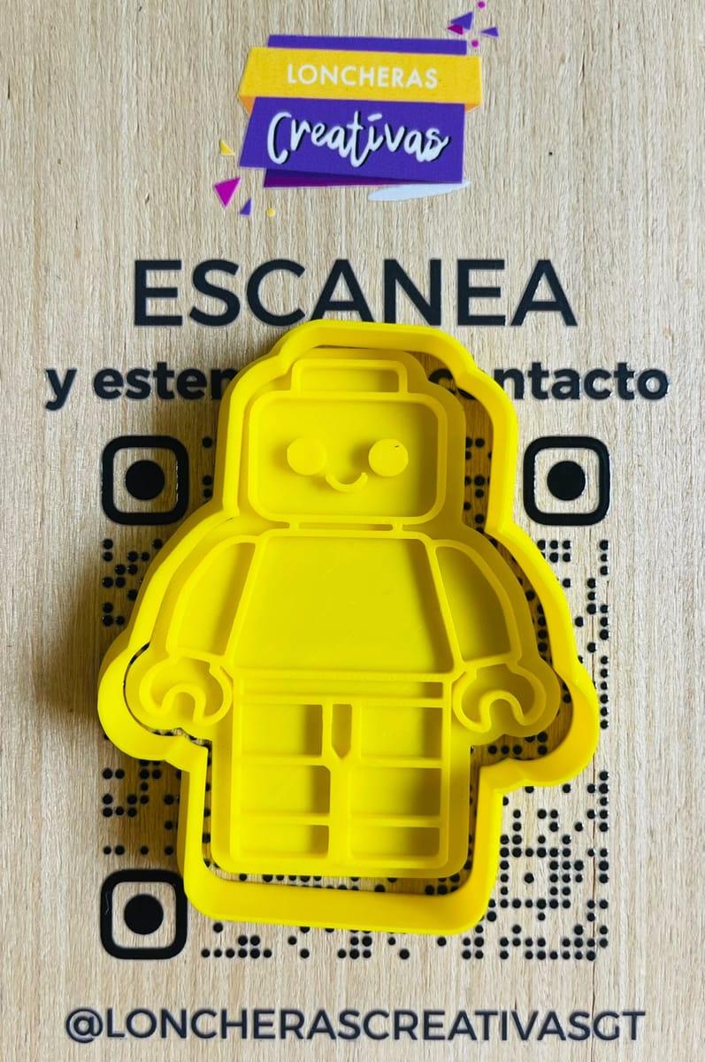Cortador Muñeco Lego