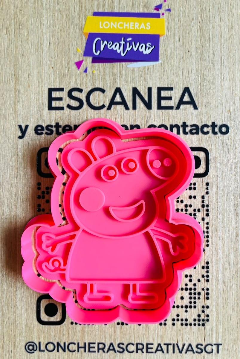 Cortador Peppa Pig