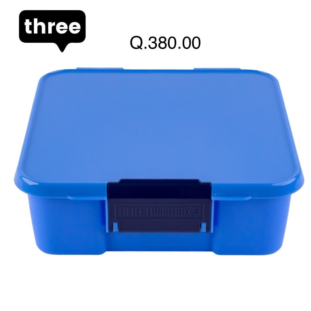 Lonchera Little Lunch Box Bento Three azul