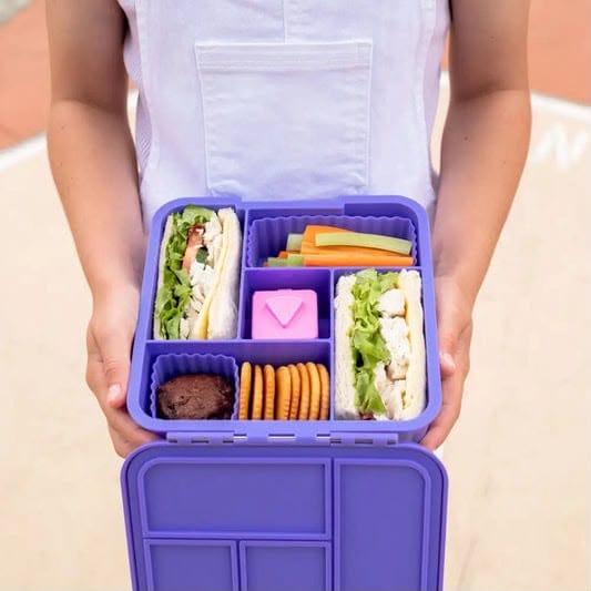 Lonchera Little Lunch Box Bento Three morada, foto 2