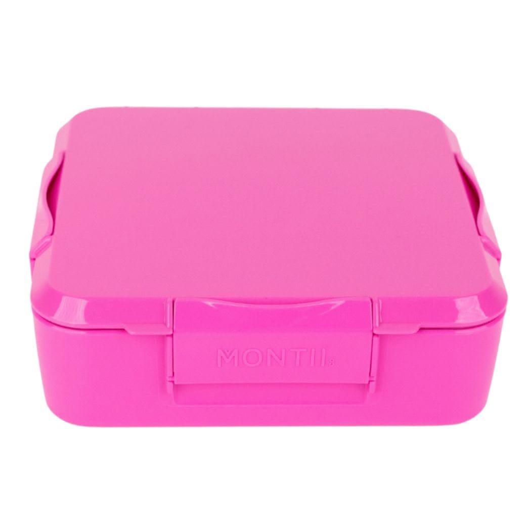 Lonchera Little Lunch Box rosada con broches