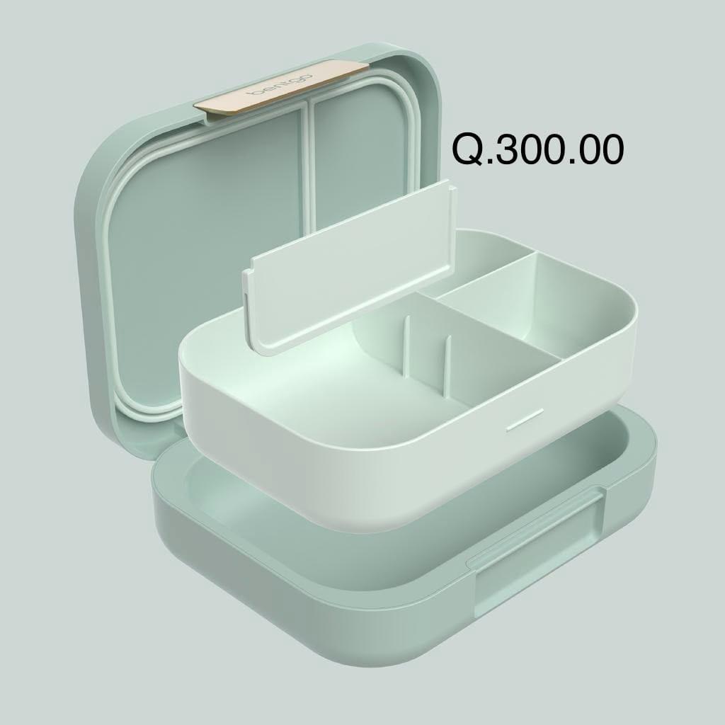 Lonchera bento verde menta