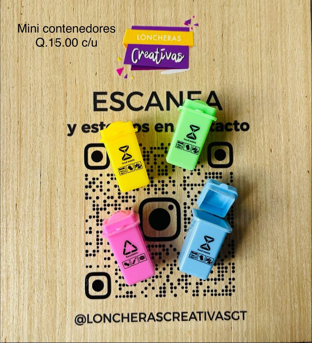 Mini basureritos