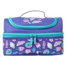 Lonchera doble lila