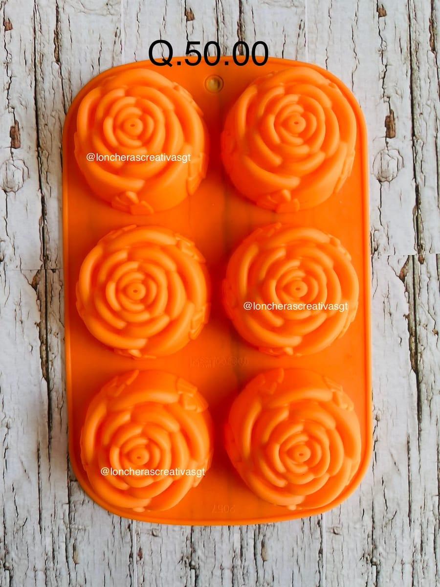 Molde rosas