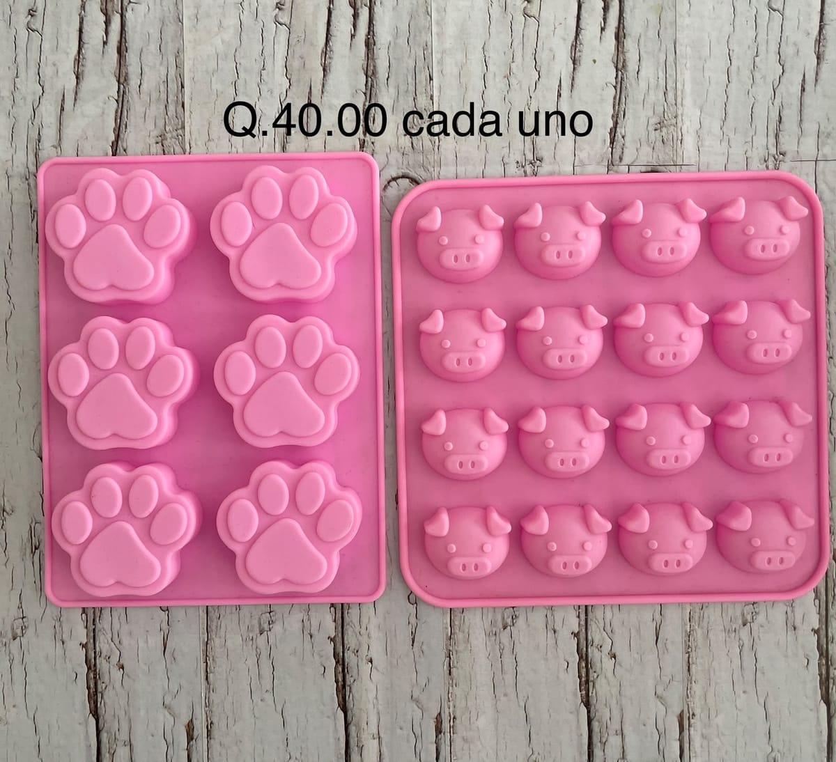 Molde patitas y gatitos
