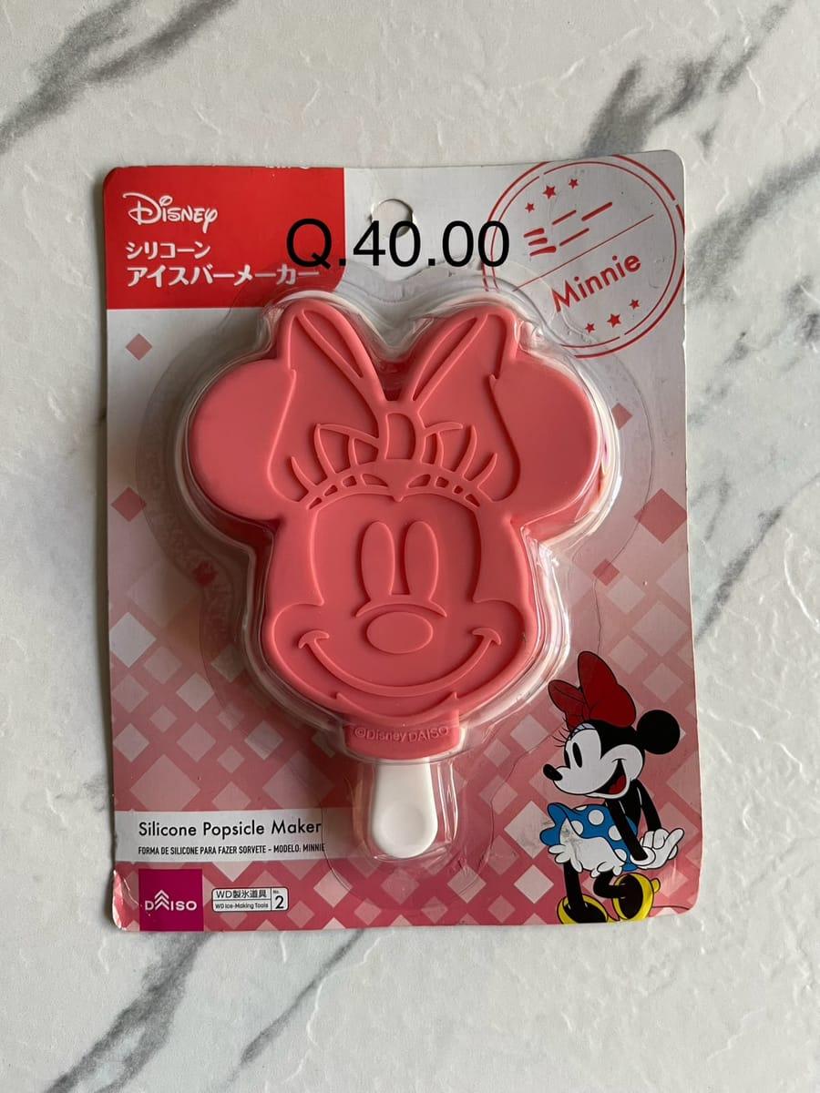 Molde paleta Minnie