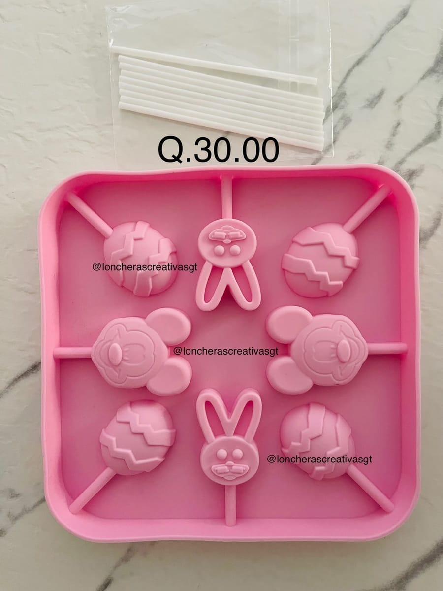 Molde paletas de Pascua