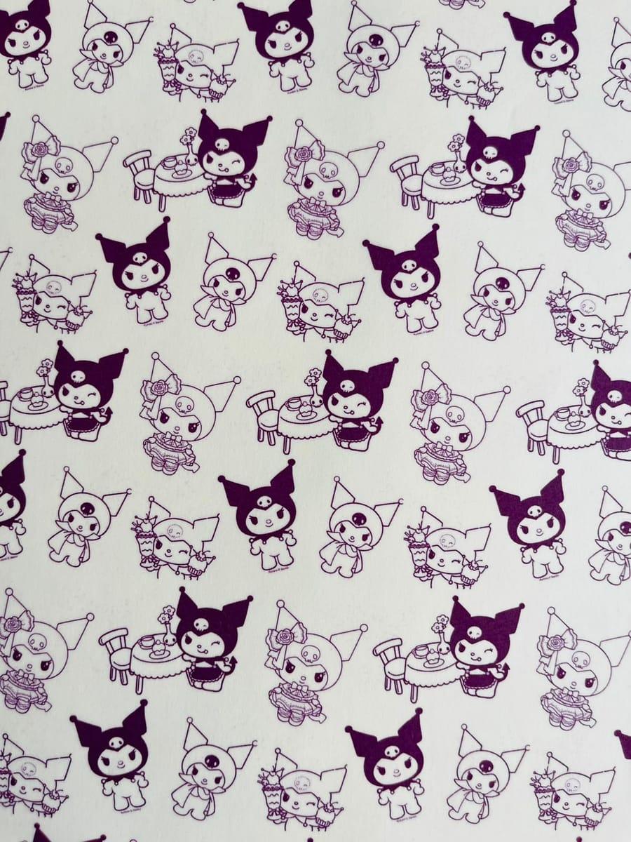 Papel mantequilla Kuromi
