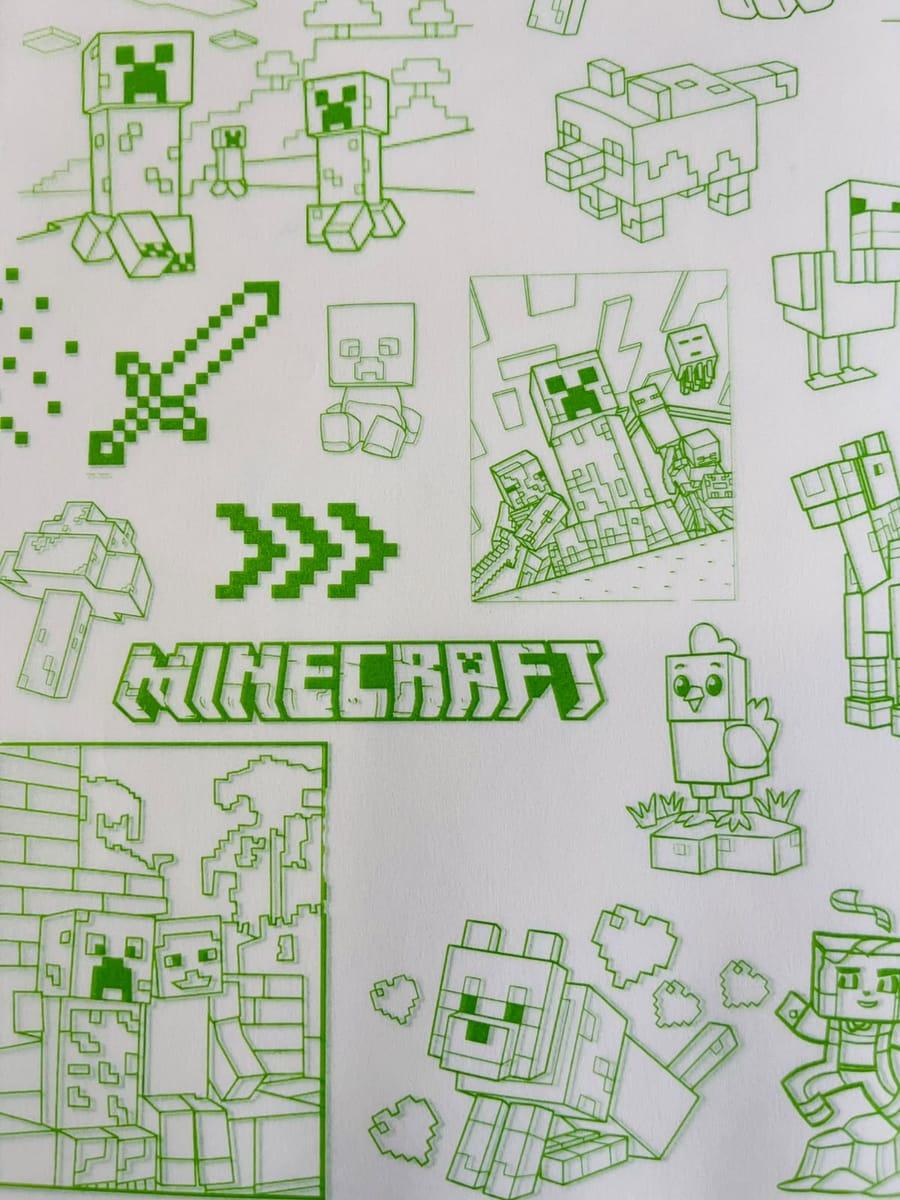 Papel mantequilla Minecraft