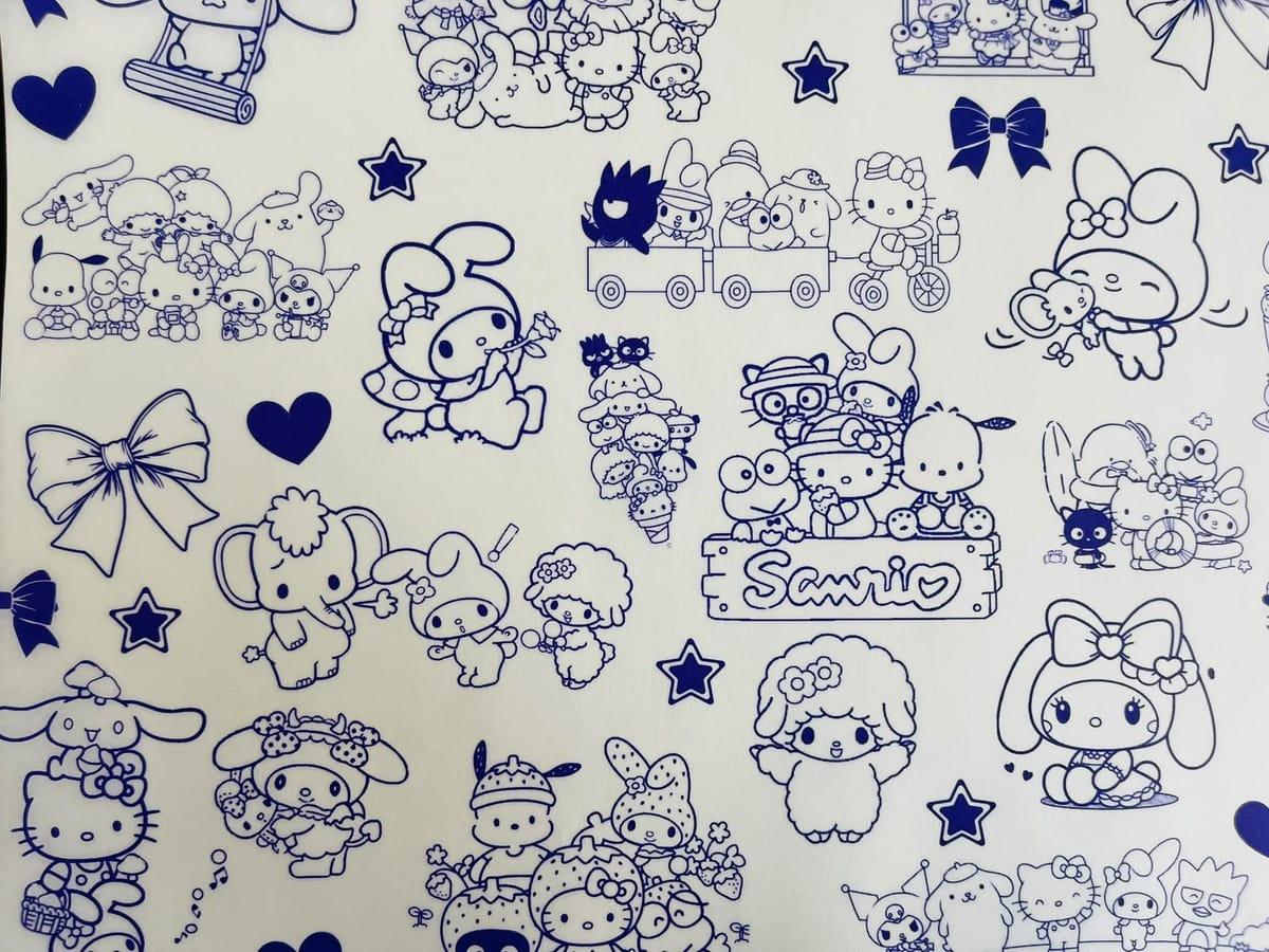 Papel mantequilla Sanrio
