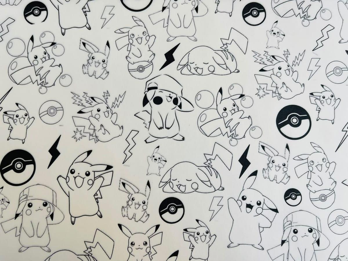 Papel mantequilla Pikachu