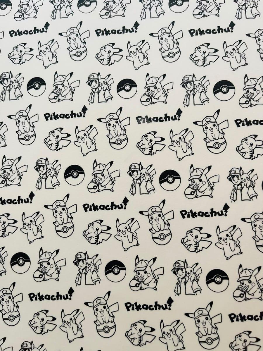 Papel mantequilla Pikachu