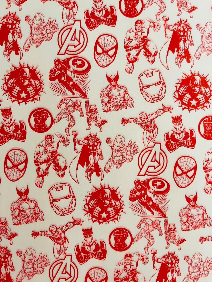 Papel mantequilla Avengers