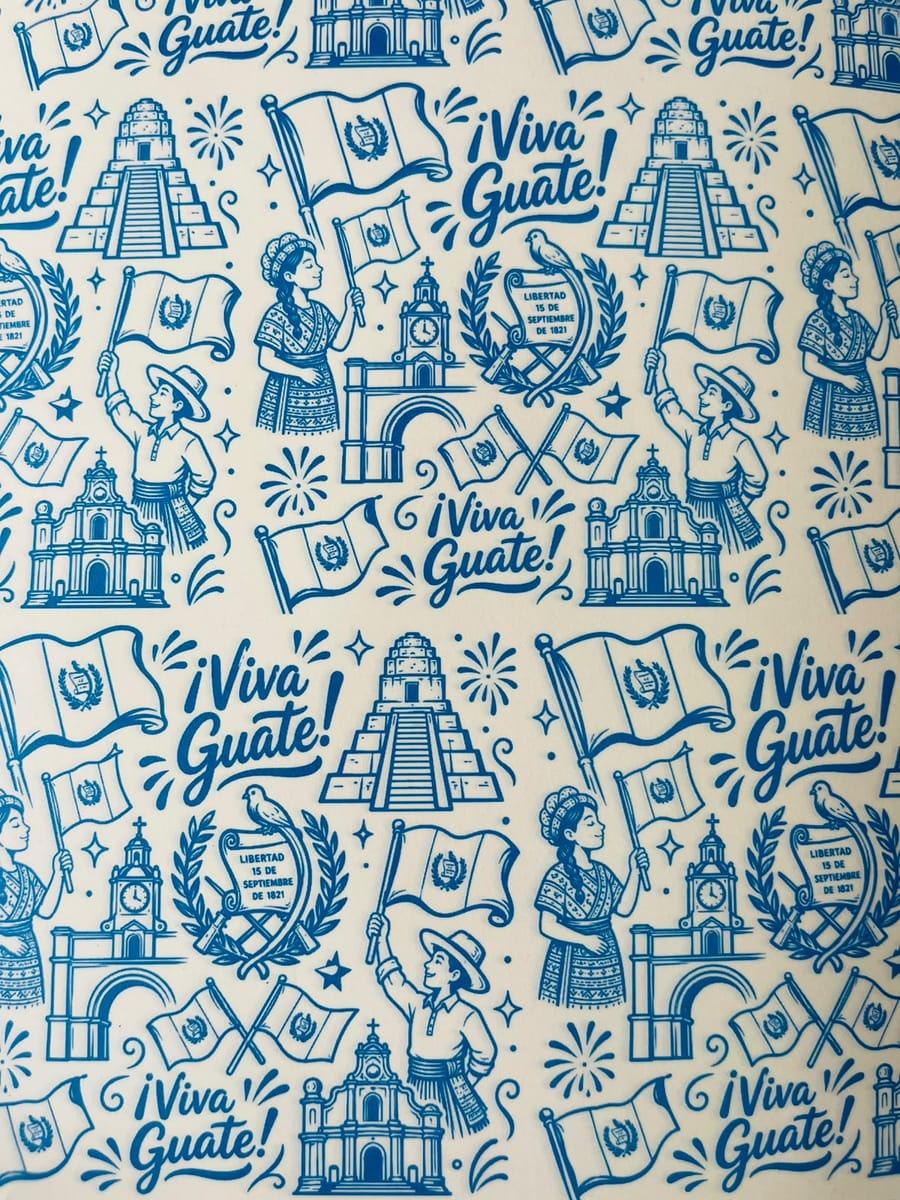 Papel mantequilla ¡Viva Guate!
