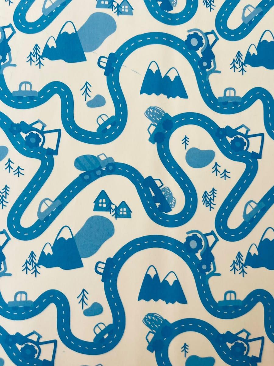 Papel mantequilla Carreteras