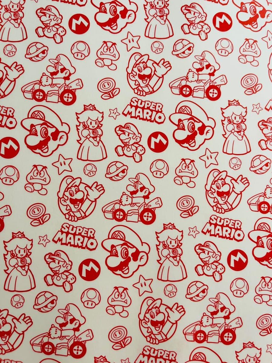 Papel mantequilla Mario Kart