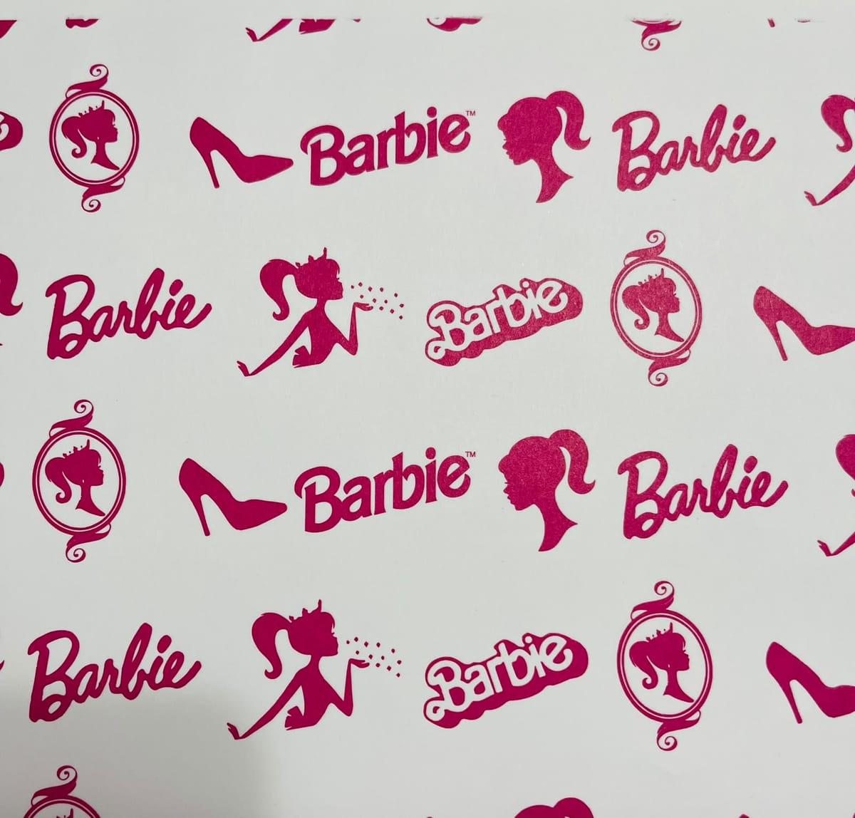 Papel mantequilla Barbie