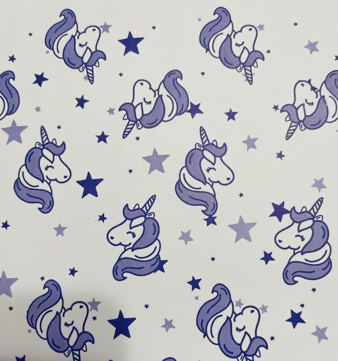Papel mantequilla Unicornios