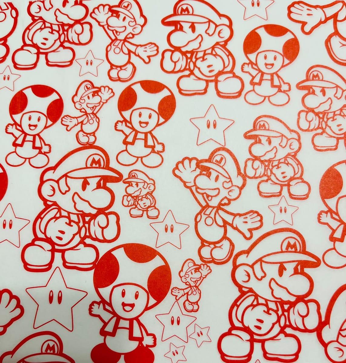 Papel mantequilla Mario