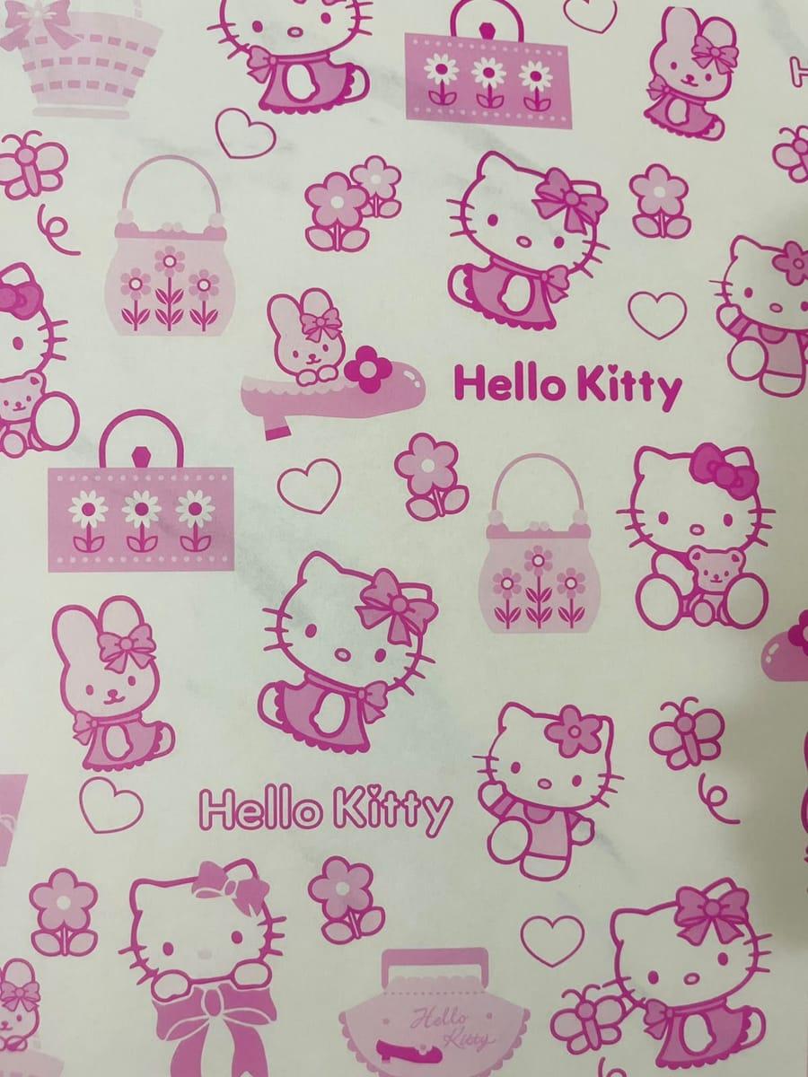 Papel mantequilla Hello Kitty