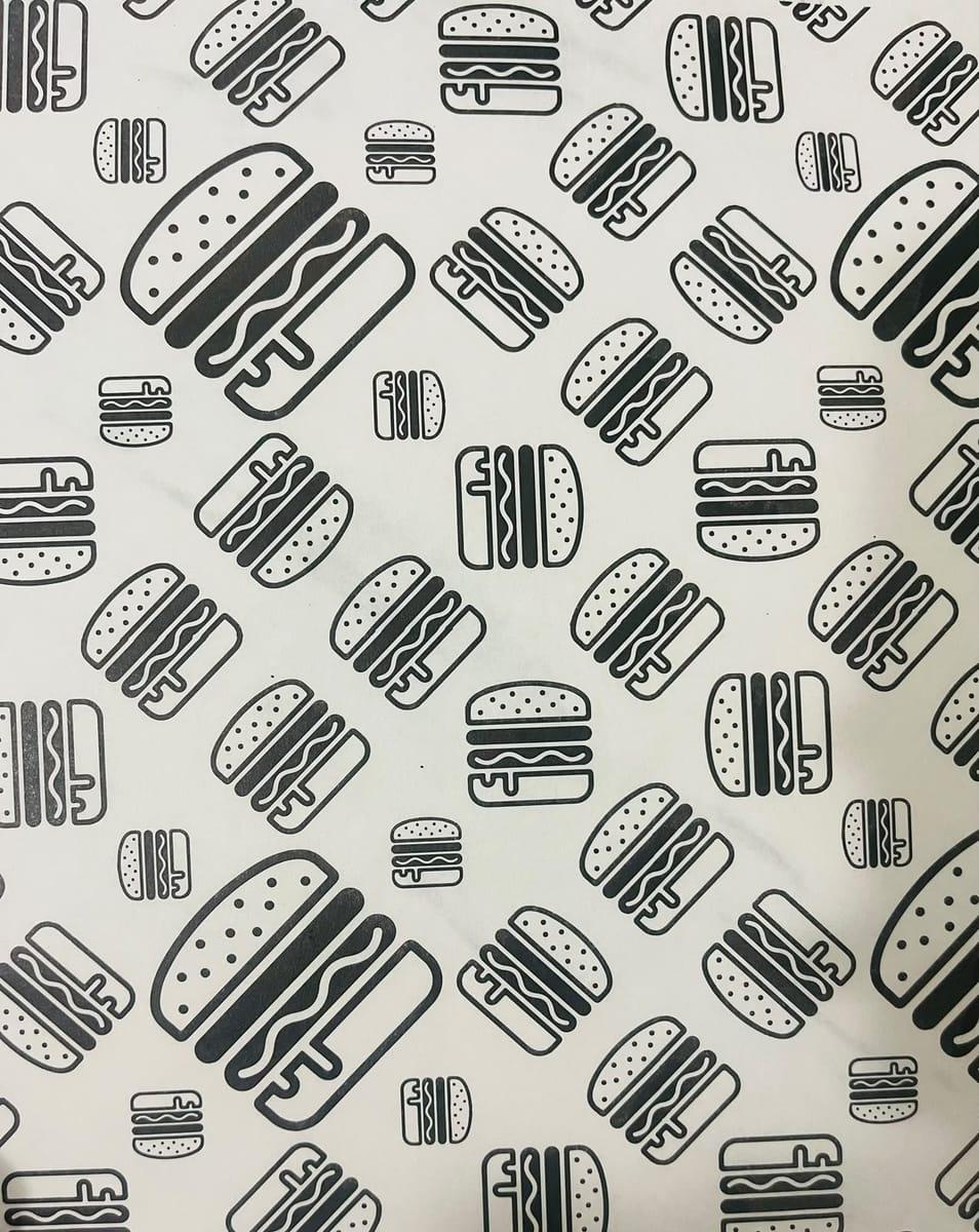 Papel mantequilla Hamburguesas