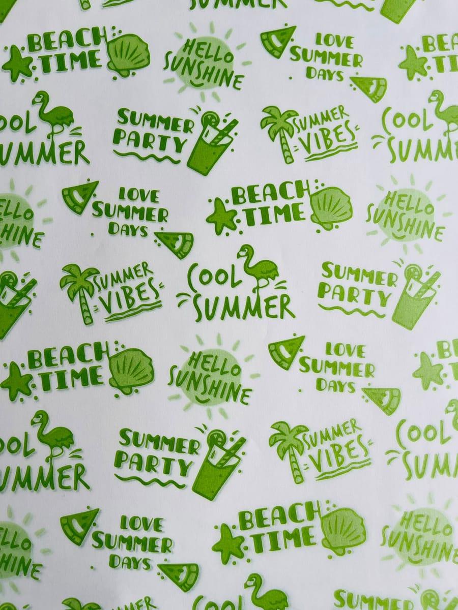 Papel mantequilla Summer party