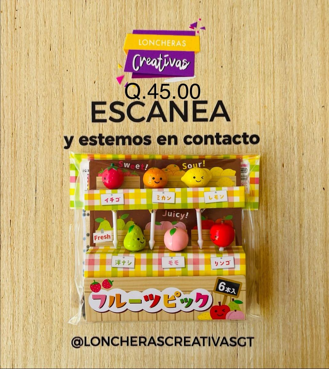 Picks de frutas