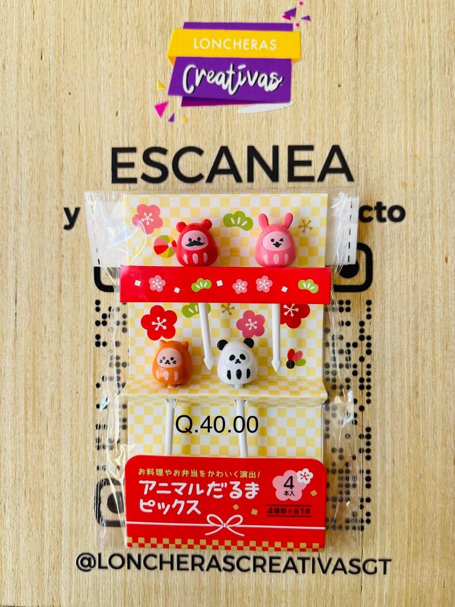 Picks de animalitos daruma
